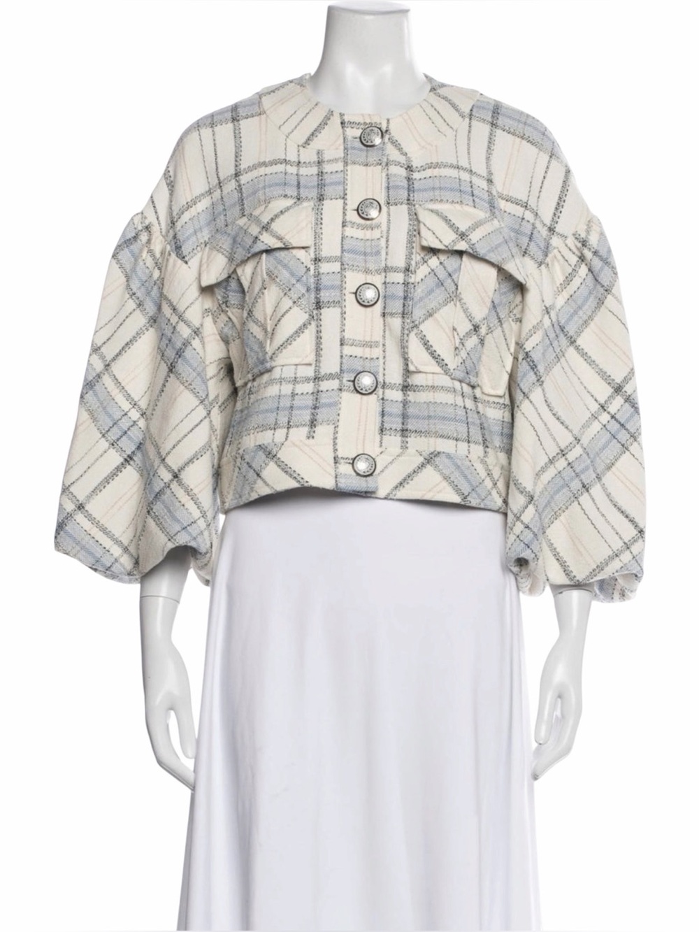 VERONICA BEARD Nikolai Cropped Jacket - Picture 2 of 6